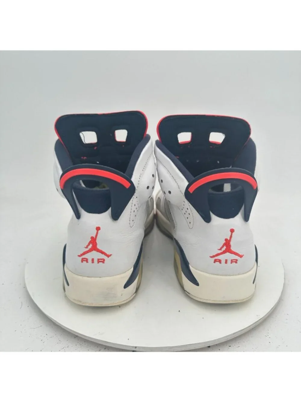 Nike Air Jordan VI 6 retro Men Size 8.5 38466 Tinker White Infrared Shoes